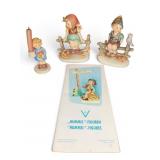 Goebel Hummel Figurines With Booklet, Set of 3
