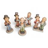 (5) Hummel Goebel Choir Figurines