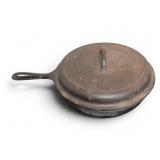 No. 8 Cast Iron Skillet With Lid, Made in USA