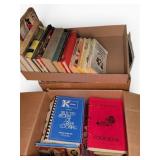 Large Lot Vintage and Community Cookbooks