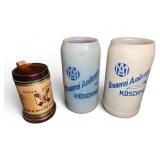 Braueri Amberger Kï¿½sching Steins and Nova Scotia M