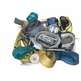 Tie Down Straps Ropes and Tow Straps Lot