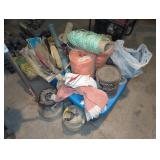 Propane Tanks, Lantern, Rope, Tape, Shop Hardware