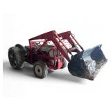 Ford 800 Tractor with Front Loader Attachment
