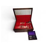 Silver Plate Flatware Sets with Cases