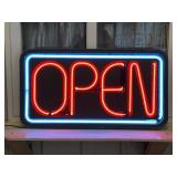 "OPEN" Neon Sign 30.5"x16.5"