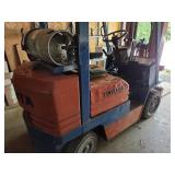 Toyota forklift, Model 5FGC25 Propane Fuel 3 stage