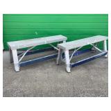 (2) Marshalltown 48" Aluminum Work Platforms