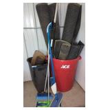 Commercial Floor Mats with Mop and Broom Lot