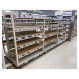 Steel Frame Retail Rack Unit 24'x22'x58'