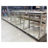 Steel Frame Retail Rack Unit 24'x22'48'