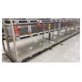 Steel Frame Retail Rack Unit 24'x22'x48'
