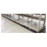 (6) Steel Retail Platforms, 48'x48'x8'