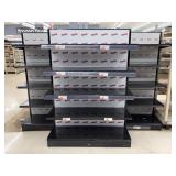 (3) Retail Display Gondolas 48'x18'x67'