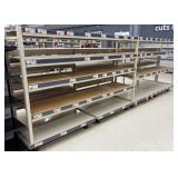 Steel Frame Retail Rack Unit 16'x22'x58'