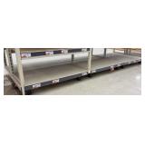 (3) 48'x48'x8' Steel Retail Platforms