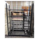 Rolling Wire rack Shelving Unit 50'x22'x72'