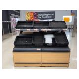 2-Section Produce Display Unit 72'x36'x60'