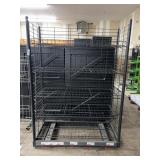 Rolling Wire Shelf Rack 50'x22'x72'
