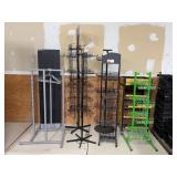8 Retail Store Display Racks Assorted Types