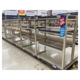 Steel Frame Retail Rack Unit 16'x22'x58'