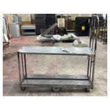Rolling Metal Utility Cart 18'x60'