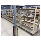 Steel Frame Retail Rack Unit 24'x22'x58'
