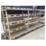 Steel Frame Retail Rack Unit 12'x24'x58'