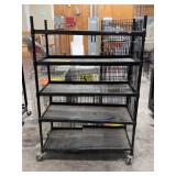 Rolling Metal Rack 39'x20'x58'