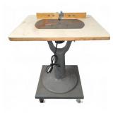Porter-Cable 5201 Router on Uniquip Stand Table