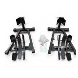 (2) Titan Bulldog Motorcycle Wheel Chocks