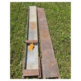 Pair of 6 ft x 8" Fork Extensions
