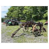 IH Co. Steel Horse-Drawn Two-Bottom Plow