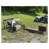 Honda GX270 9HP Gas Log Splitter With Steel Frame