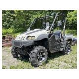Side By Side Utility Vehicle With Cargo Bed