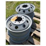 Heavy Duty Steel Truck Rims -- 8 hole