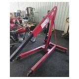 Pittsburgh Hydraulic Engine Hoist Shop Crane