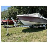 Invader 16V I/O Bowrider Boat w/ Trailer