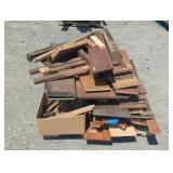 Salvaged Hard Wood Planks, Boards and Panels