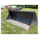 Steel Loader Bucket, 80 Inch