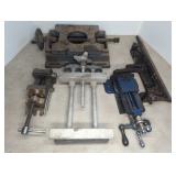 Metalworking Vises and Clamps Lot