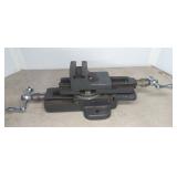 Cross Slide Machine Vise with Dual Handle