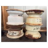 (4) 9"x6" 5-Hole Rims