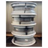 (4) 13"x4.5" 4-Hole Rims
