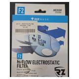 RZ Mask F2 Hi-Flow Electrostatic Filter Medium 3pk