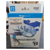 RZ Mask F2 Hi-Flow Electrostatic Filter 3 Pack M