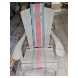 Adirondack Chair Buffalo Bills Painted Wood
