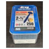 Kreg Pocket-Hole Screws 2-1/2 in 250 Ct