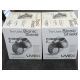 2 Honeywell Uvex Bionic Face Shields in Box