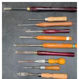 10 Woodturning Chisels And Gouges
